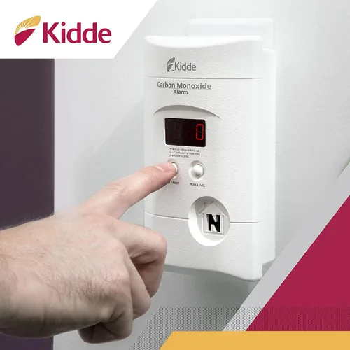 Miniatura 6 de Kidde - Detector de monóxido de carbono, enchufe de pared con respaldo de batería de 9 voltios, pantalla LED digital - 2