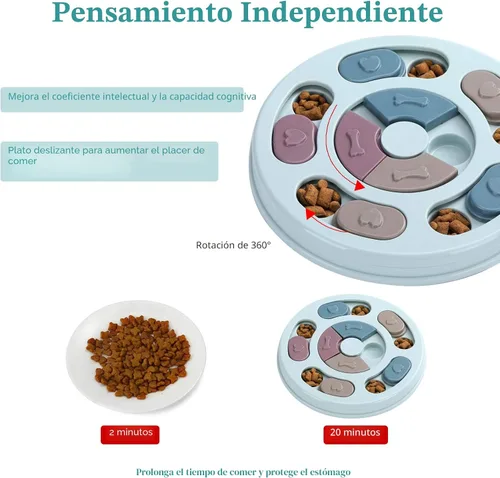 Miniatura 3 de DR CATCH Rompecabezas para perros, juguetes de comida para perros para entrenamiento de coeficiente intelectual y enriquecimiento mental
