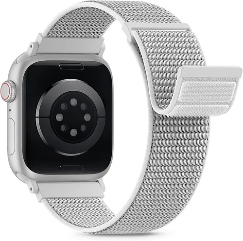 Miniatura 13 de Nylon Loop Sport Band Compatible with Apple Watch Bands 38mm 40mm 41mm 42mm for Women Men, iWatch Wrist Straps for Se, Series 11 10 9 8 7