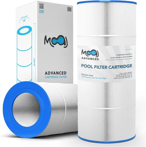 Miniatura 11 de MOAJ Paquete de 4 filtros avanzados para piscina que sustituyen a Hayward SwimClear C2025, CX470E, CX470-XRE, CX480, CX480-XRE, PA56SV, C-7458