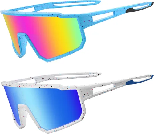 Miniatura 8 de Gafas de sol deportivas polarizadas, protección UV400, para exteriores, para hombres, mujeres, jóvenes, béisbol, ciclismo, correr, conducir, golf
