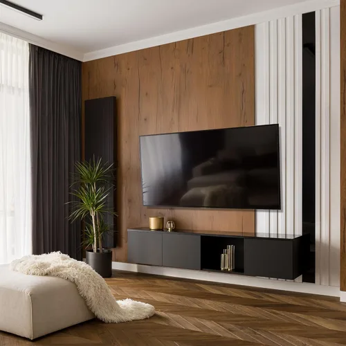 Miniatura 8 de VIVO Soporte de pared articulado para TV de pantalla grande de 43 a 85 pulgadas, para pantallas LCD LED planas y curvas, brazo extendido giratorio