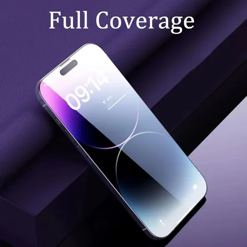 Miniatura 5 de [Paquete de 2] Protector de pantalla reflectante de espejo para iPhone 15 Pro Max, antiarañazos, antiburbujas