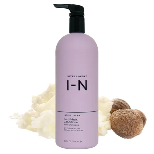 Miniatura 7 de Intelligent Nutrients Fortifi-hair Acondicionador hidratante reparador intensivo para cabello seco y dañado, rejuvenece, reconstruye, vegano, 8 onzas
