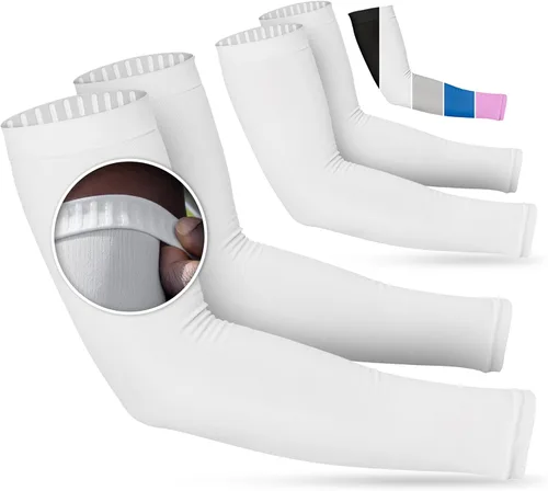 Miniatura 27 de SportsTrail Mangas Refrescantes para Brazos para Hombres y Mujeres – Transpirables, Protección Solar UV, Mangas Deportivas para Brazos para Mujeres