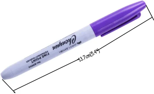 Miniatura 5 de Marcador permanente de piel de tatuaje, nuevo tatuaje estrella marcado Scribe Pen tatuaje pluma permanente 12 unidades tatuaje marcador pluma