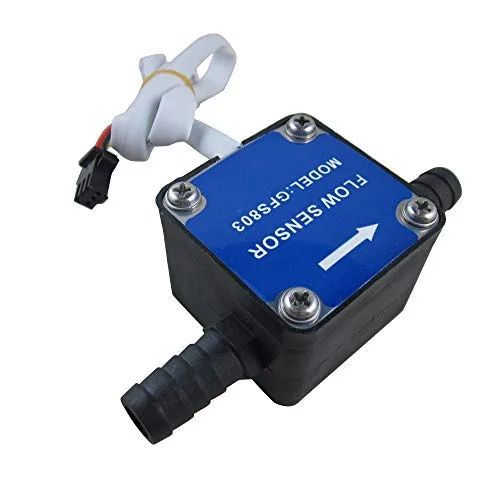 Miniatura 5 de DIGITEN Medidor de control de flujo de agua con pantalla LCD, controlador cuantitativo de líquidos + medidor de flujo de combustible G3/8 pulgadas