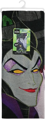Miniatura 3 de Disney Toalla de playa Villians 27 x 54 pulgadas - Ursula, Maléfica, Cruella Deville