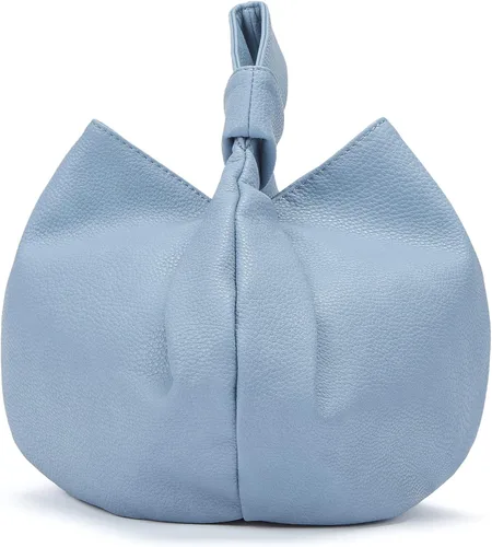 Miniatura 5 de Bolsa pequeña para mujer, de piel suave, con asa superior, bolsa de nudo, monederos y bolsos