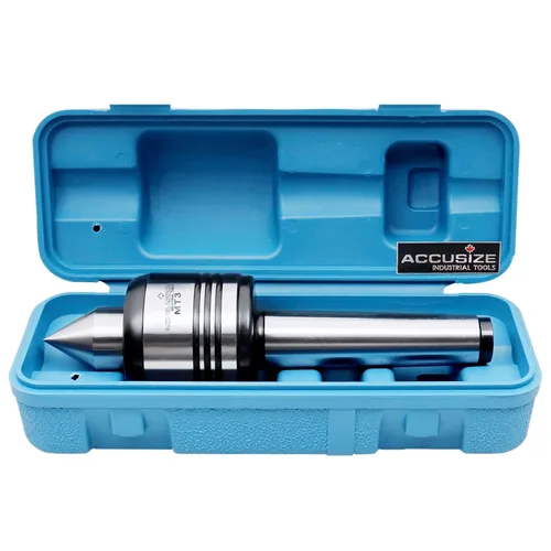 Miniatura 11 de Accusize Industrial Tools Centro de precisión MT2 para trabajo medio, longitud total 5.83 pulgadas, 0537-6436