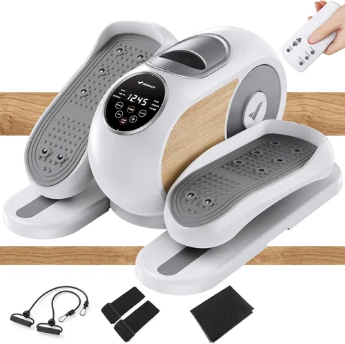 Miniatura 7 de Sitting Under Desk Elliptical Machine, Leg Exerciser While Sitting for Seniors, Seated Pedal Exerciser, Quiet & Portable Pedal Exerciser with 8