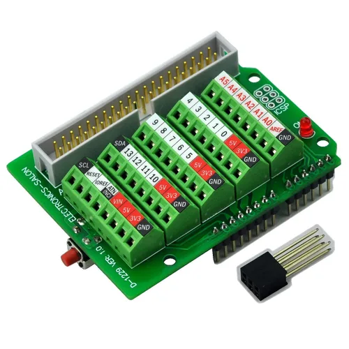 Miniatura 3 de Electronics-Salon Módulo Breakout de Bloque de Terminales de Tornillo Arduino, para Arduino UNO R3.