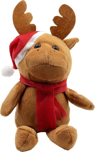 Miniatura 7 de The Dreidel Company Oso de Navidad de Santa con Bota, Oso de Peluche con Barriga, Oso de 9.5 Pulgadas de Peluche Relleno, Juguetes Super Suaves