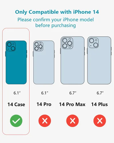 Miniatura 2 de SCORPIFY Funda para iPhone 14 [compatible con MagSafe] con diseño de mármol azul fantasía, bonita funda magnética para teléfono para mujeres, niñas