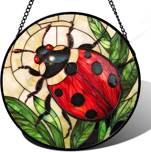 Miniatura 12 de Atrapasoles de Vidrio Manchado para Colgar en Ventana, Elefante Colorido para Capturar el Sol para Puerta, Decoración del Hogar, Atrapasoles de Plata