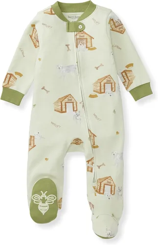 Miniatura 149 de Burt's Bees Baby - Pijama de una pieza para bebé, mameluco para dormir y jugar, algodón 100% orgánico, cremallera frontal