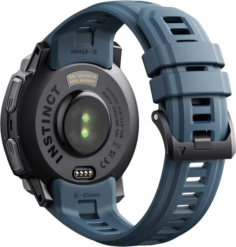 Miniatura 34 de NotoCity Correa de repuesto para Garmin Instinct, correa de repuesto de silicona suave, solo compatible con Instinct Sports GPS Smart Watch