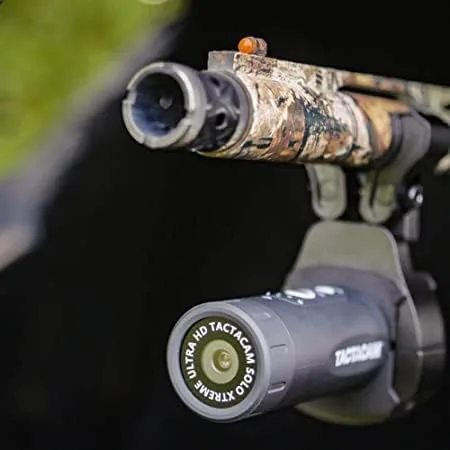 Miniatura 5 de TACTACAM Cámara de acción Solo Xtreme, Ultra HD, 1080 60 FPS para caza, pesca, acción, aventura + soporte (LBAT4 + montaje de barril)