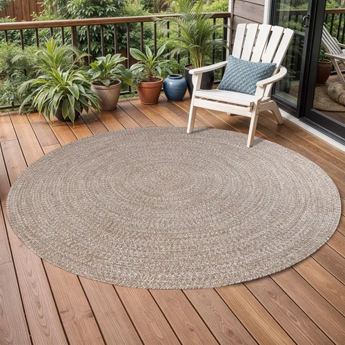 Miniatura 65 de Superior Alfombra de área grande para interiores y exteriores, reversible, trenzada, decoración del piso del hogar para sala de estar, cocina