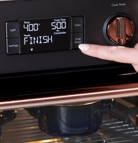 Miniatura 6 de Horno Café Couture con 14 modos de cocción esenciales, incluyendo freír al aire, CrispFinish, hornear, asar, tueste, tostar, pizza, WiFi y conexión