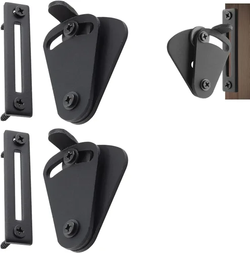 Miniatura 8 de Accesorios de cerradura de puerta de granero, cierres de puerta resistentes de 90 grados, pestillo de seguridad para puerta, cerradura de cerrojo