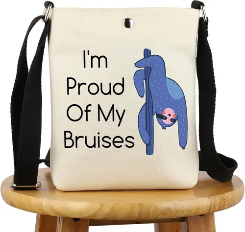 Miniatura 8 de G2TUP Bolsa de cosméticos Pole Dance - Estuche de maquillaje multifunción - I'm Proud Of My Moretones - Uso de viajes y maquillaje, Orgulloso De Mis