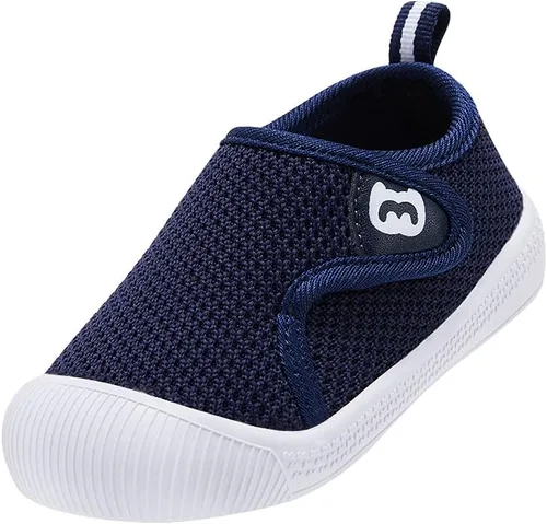 Miniatura 7 de BMCiTYBM Zapatos de bebé para niños y niñas, zapatos para caminar para niños pequeños, zapatos ligeros antideslizantes para 6, 9, 12, 18, 24 meses