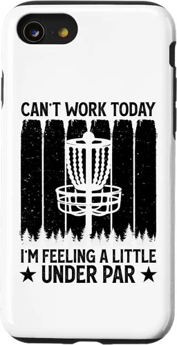 Miniatura 13 de iPhone X/XS Can't Work Today I'm Feeling A Little Under Par - Disc Golf Case