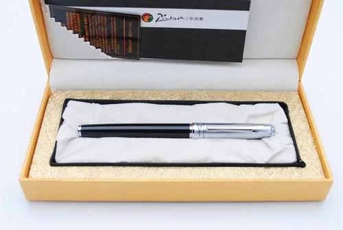 Miniatura 4 de Picasso 906 ATHENS DYNASTY - Pluma estilográfica, caja original (plata, punta mediana)