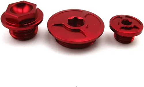 Miniatura 5 de DJ-Motor Tapones de filtro de aceite de sincronización del motor para XR250 Baja Motard TRX400EX TRX450R/ER CRF150R (2007-2016) CRF250R (2010-2016)