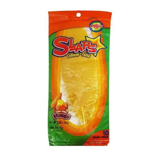 Miniatura 18 de Dulces Pigui - Paletas cachetada sabor tamarindo azul, dulce mexicano (10 paletas)