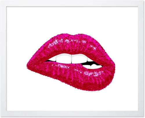 Miniatura 36 de Poster Master Impresión de labios dorados, póster de mordida de labio, arte moderno y minimalista, regalo bohemio para hombres y mujeres, diseño