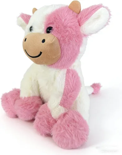 Miniatura 7 de Animales de peluche de vaca de peluche suave linda muñeca de vaca para niños y niñas 11.8 pulgadas (zuo NIU fense 11.8 in)