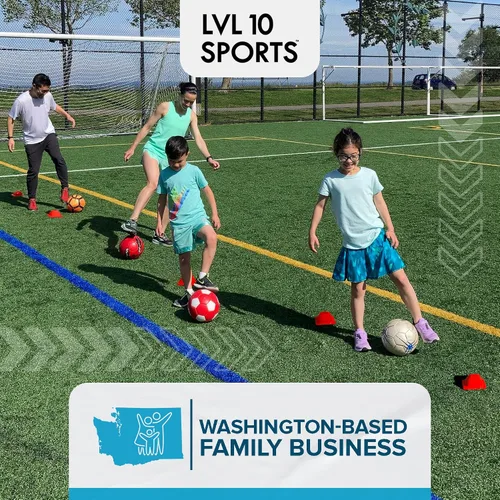 Miniatura 9 de LVL10 Pro - Conos de entrenamiento – Mini conos de fútbol de 2 pulgadas para entrenamiento deportivo – para ejercicios de baloncesto, fútbol