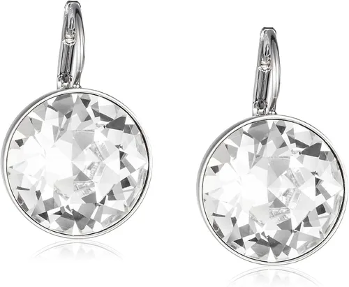 Miniatura 5 de Swarovski Bella Aretes pequeños de cristal enchapados en rodio
