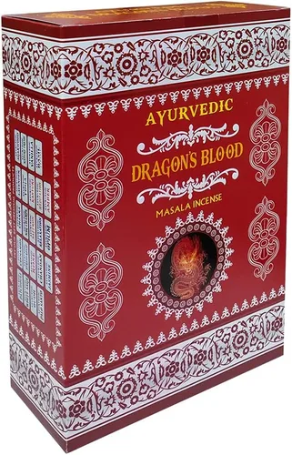 Miniatura 4 de Dragons Blood Inciense Sticks and Holder Bundle Ayurvedic Hand Made Insence Insence