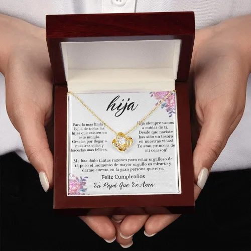Miniatura 9 de Leo's Print Shop Regalo para hija de padre para hija, regalo para mi hija, collar para mi hermosa hija, Joyeria, regalo de cumpleaños para mujer