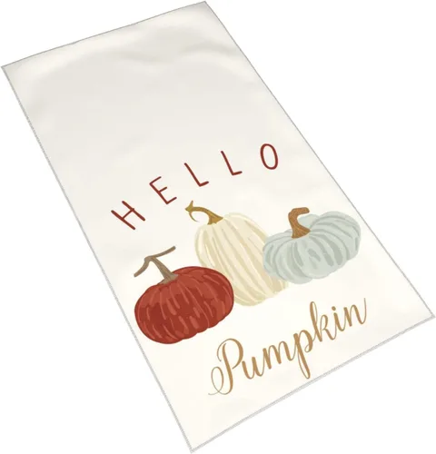 Miniatura 9 de Tapete de baño de Acción de Gracias, toalla de mano de calabaza, otoño, tapete de ducha de espuma viscoelástica, antideslizante, toalla