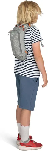Miniatura 9 de Osprey Moki 3L Mochila de ciclismo para niños con depósito hidráulico, estampado de dinosaurios hambrientos Estampado De Dino Hambriento