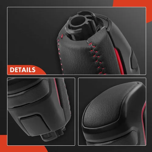 Miniatura 5 de A-Premium Conjunto de Mango de Perilla de Cambios Automática Compatible con Toyota Tacoma TRD PRO 2016 2017 2018 2019 2020 2021 2.7L 3.5L, Adaptador