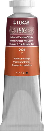 Miniatura 97 de Lukas 1862 Pintura al Óleo para Artistas Profesionales - Colores Tierra Amarillentos, 37 mL - Juego de 4 - Destacada Resistencia a la Luz, Sin