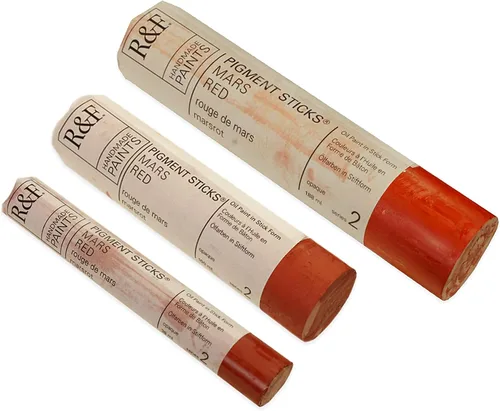 Miniatura 165 de Pinturas R&F Hechas a Mano - Palo de Pigmento al Óleo Profesional, Gris Neutro Medio, 188 ml