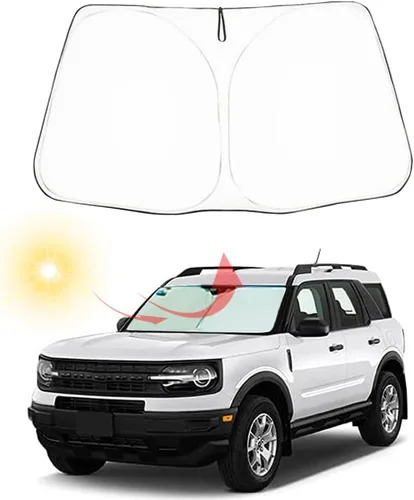 Miniatura 19 de Parasol plegable para parabrisas delantero de automóvil, ajuste personalizado para Ford F-150 F150 2015-2020 Lariat, King Ranch, Platino, XL XLT