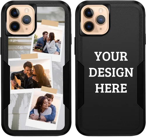 Miniatura 23 de Fundas de teléfono personalizadas con múltiples imágenes para iPhone 11 Pro Max, imágenes personalizadas, protección contra caídas, cuerpo completo