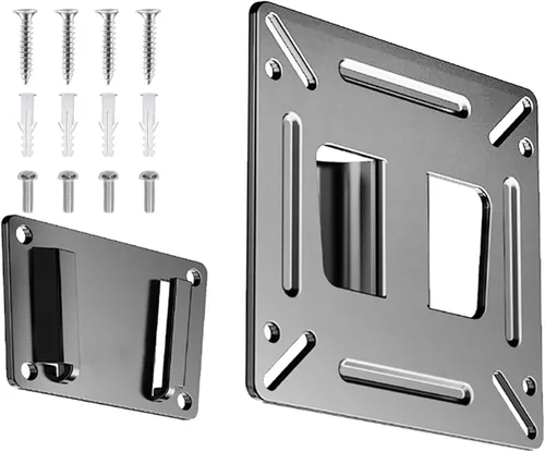 Nuyoah Soporte de Pared para Monitor para Televisores LED LCD de Pantalla Plana de 14”-27”, Pequeño Soporte de Pared para Monitores de Computadora,