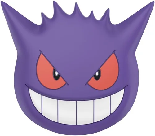 Miniatura 5 de PopSockets Agarre para teléfono con soporte expansible, agarre adhesivo, PopOut, Pokémon - Cara de Gengar