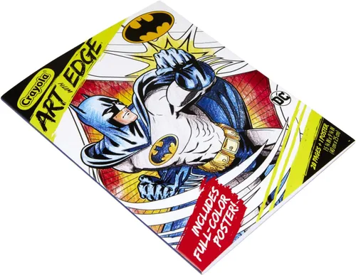 Miniatura 4 de Crayola Dibujos para colorear de Batman (28 páginas), incluye póster de Batman, colorear para adultos, regalo coleccionable