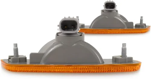 Miniatura 8 de KarParts360 Para 2004 2005 2006 Scion xA Conjunto de luz de marcador lateral par lado conductor y pasajero lado con bombillas para LX2550103 Lado