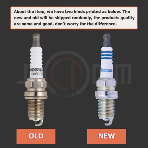 Miniatura 3 de Paquete de 4 bujías de repuesto para automóviles de iridio compatibles con BKR6EIX-11 ES300 GS300 IS300 RX300 RX330 Avalon Camry Highlander Sienna