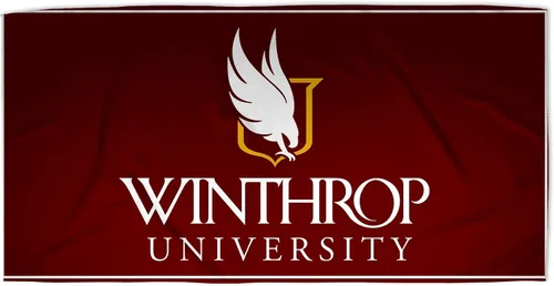 Winthrop University - Toalla de playa redonda (60 pulgadas) o rectangular (30 x 60 pulgadas), toalla de piscina grande súper absorbente, sin arena,